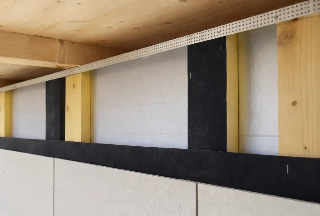 Photo de bande de façade EPDM