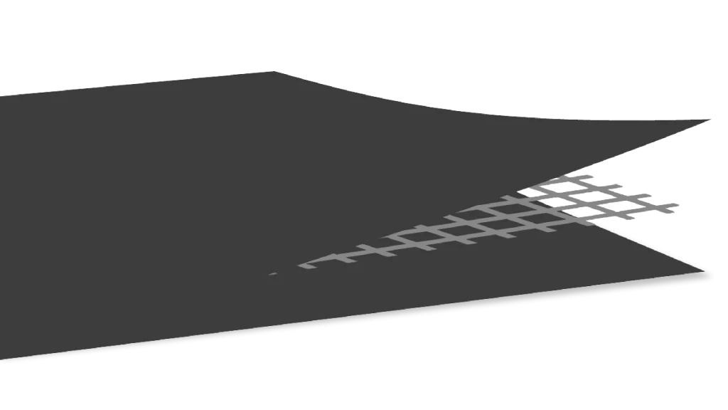 Visuel d'une membrane en EPDM renforcé