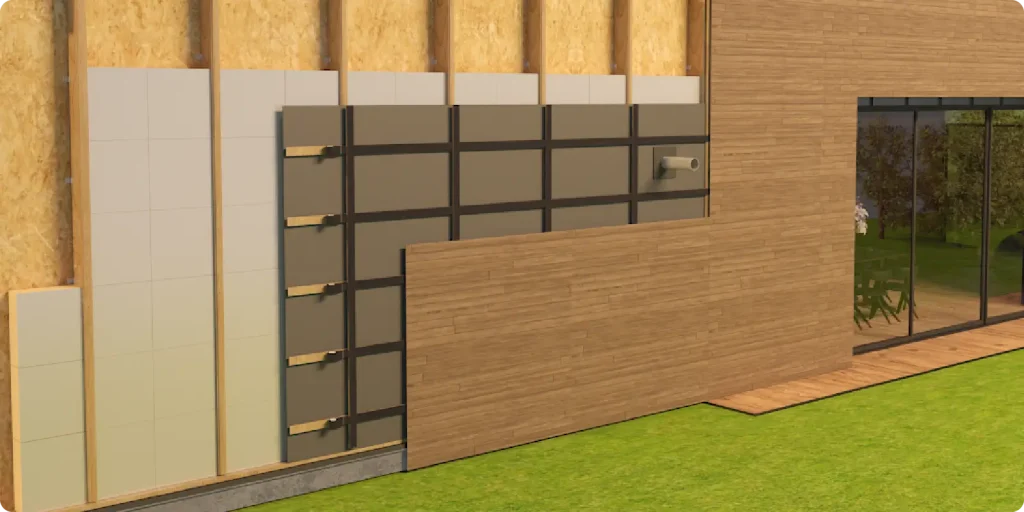 Étanchéité façades : Schéma 3D de nos bandes d'étanchéité EPDM