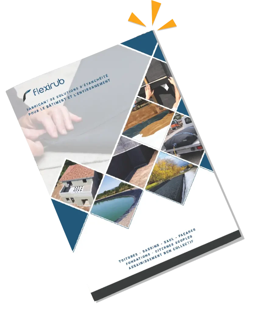 Photo du catalogue général de Flexirub sur l'étanchéité